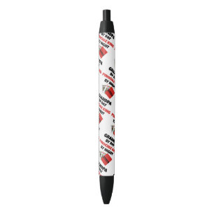 Pinochle King Grandpa Black Ink Pen