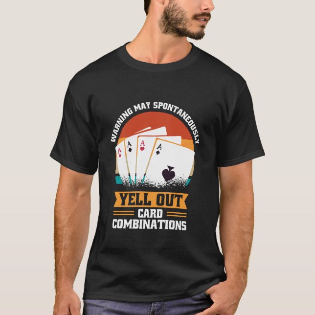 Pinochle Melding Card Game - Fun Tee Trick Taking  (Front)