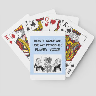 pinochle playing cards