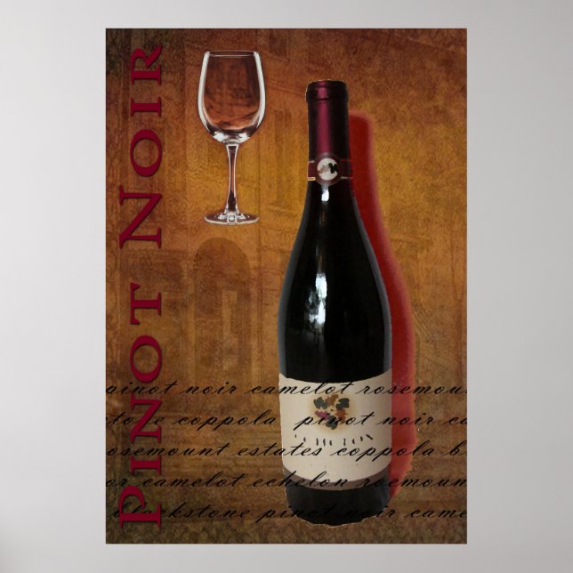 Pinot Noir Poster (Front)