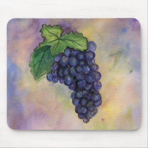 Pinot Noir Wine Grapes Mousepad