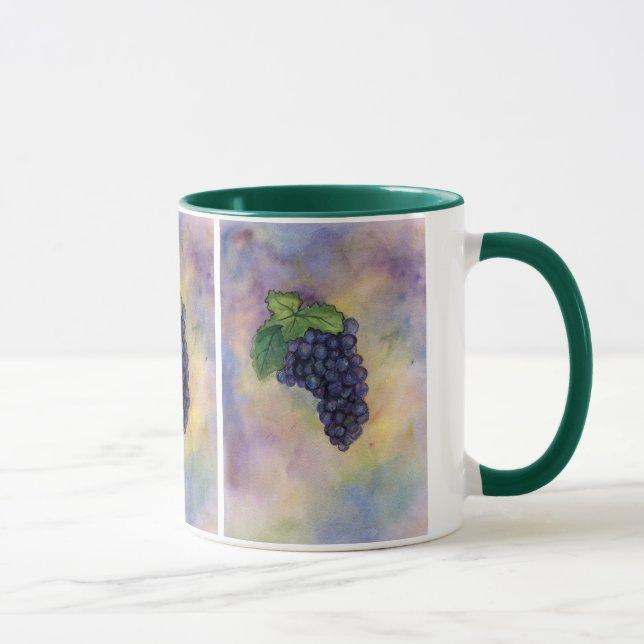 Pinot Noir Wine Grapes Mug (Right)