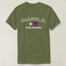 Pinoy Deisgns "MANILA" T-Shirt