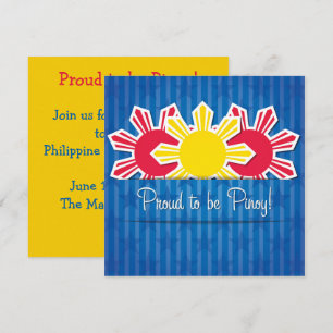 Pinoy Philippine Independence Invitation