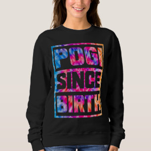 Pinoy Pogi Since Birth Filipino Tie Dye Boys Men Sweatshirt