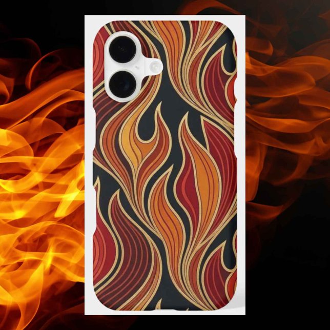 Pinstripe Flames | Hot Rod Phone Case (Creator Uploaded)