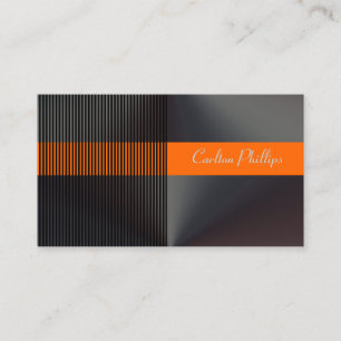 Pinstripe + musculin business cards