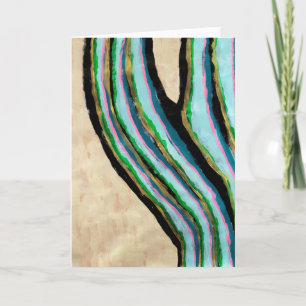 "PINSTRIPED CACTUS" CARD