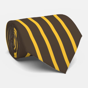 Pinstripes San Diego Brown Yellow 2020 Tie