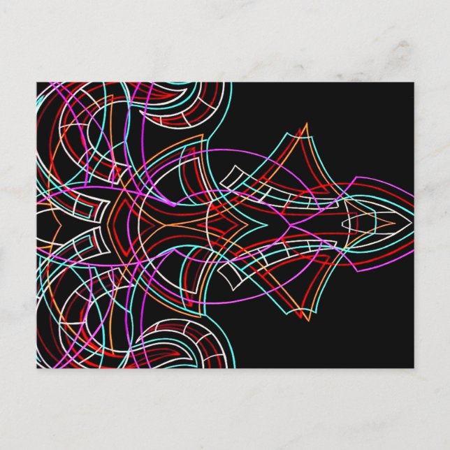 Pinstriping Postcard (Front)