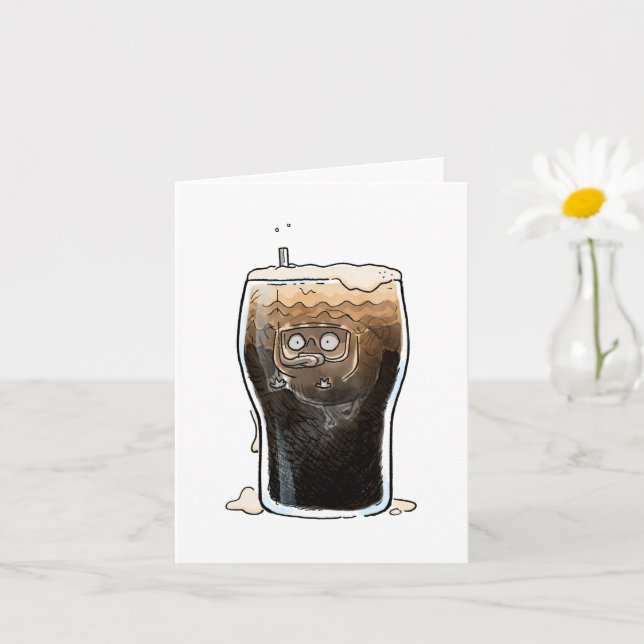 Pint Diver pug card (Small Plant)