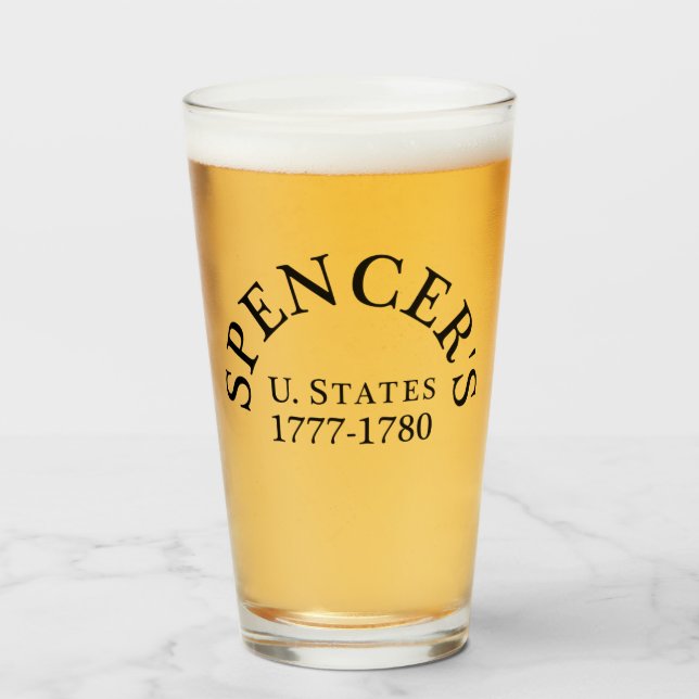 Pint Glass (Front Filled)