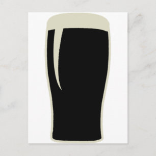 Pint o' Stout Postcard