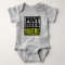 Pint-Sized Pandemic Unisex Hipster Baby One-Piece