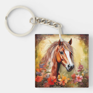 Pinto Colt Key Ring