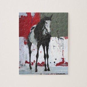 Pinto Horse Jigsaw Puzzle