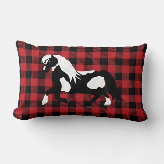 Pinto Pony Lumbar Pillow (Front)