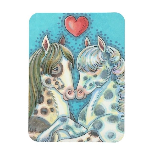 Pinto Pony Passion HORSE MAGNET *Customise (Vertical)