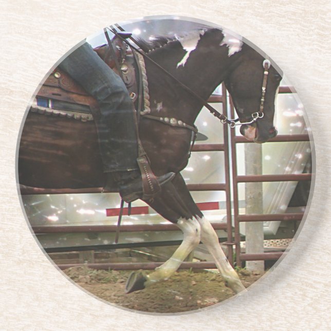 Pinto Western Coaster (Front)