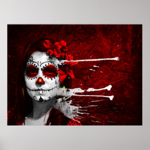 Pintura de los Muertos Poster