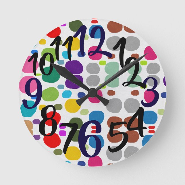 pinturas taste CLOCK (Front)