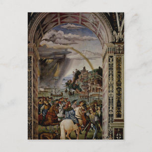 Pinturicchio Freskenzyklus zu Leben und Taten des Postcard