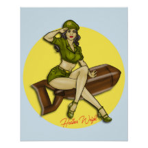 Pinup Girl Bombshell, Latina