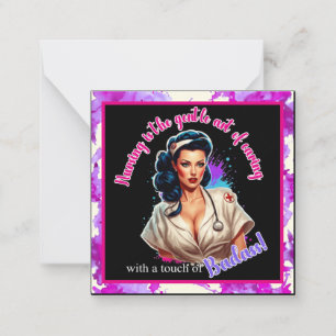 Pinup_ Nurse Badass Card