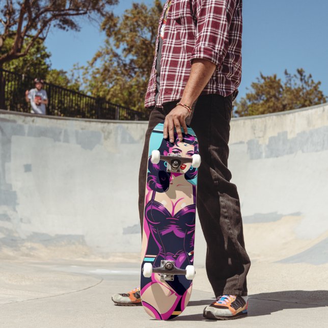 Pinup Pop Graphic Skateboard (Outdoor 2)