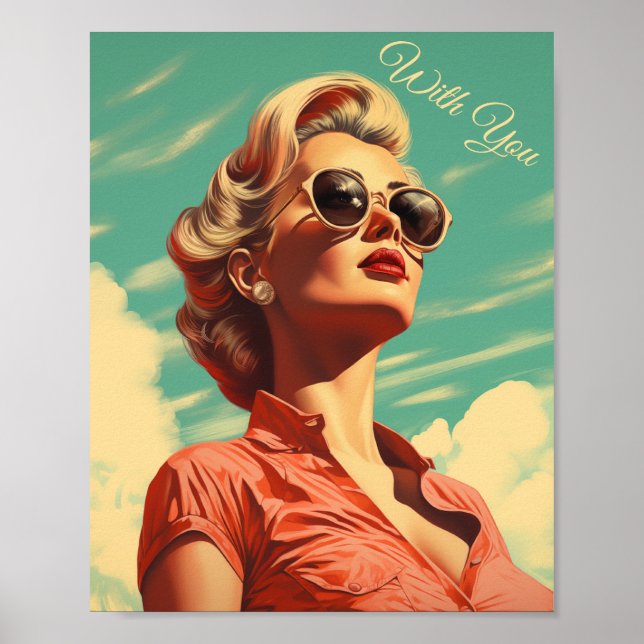Pinup Vintage Poster (Front)
