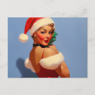 Pinup Woman #3 Postcard