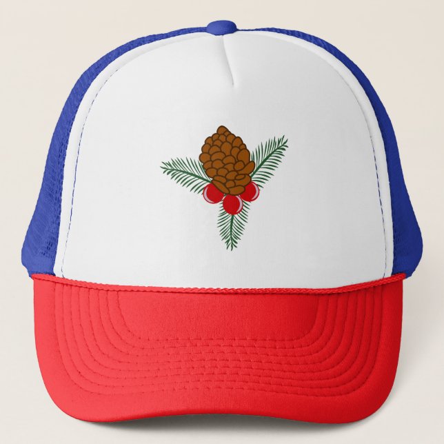 Pinus Fruit Trucker Hat (Front)