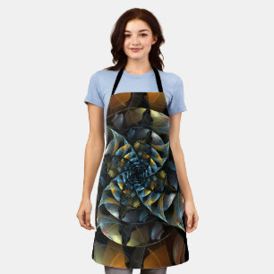 Pinwheel Abstract Art Apron