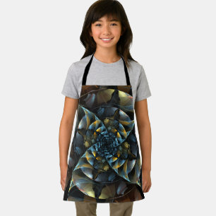 Pinwheel Abstract Art Apron