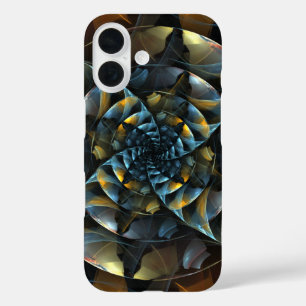 Pinwheel Abstract Art iPhone 16 Case