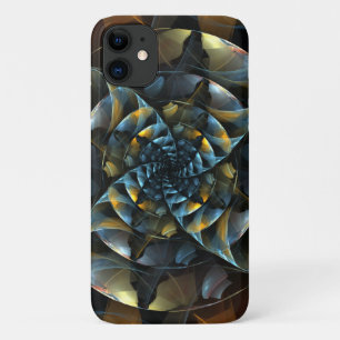 Pinwheel Abstract Art iPhone 11 Case