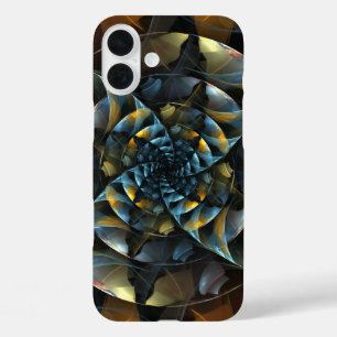 Pinwheel Abstract Art iPhone 16 Plus Case