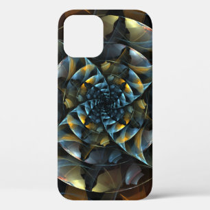 Pinwheel Abstract Art iPhone 12 Case
