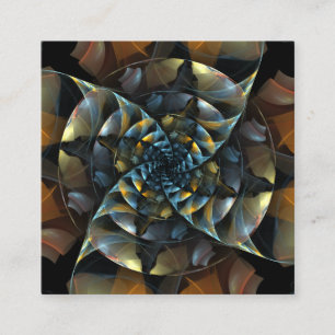 Pinwheel Abstract Art Enclosure Card