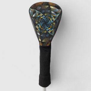 Pinwheel Abstract Art Golf Head Cover