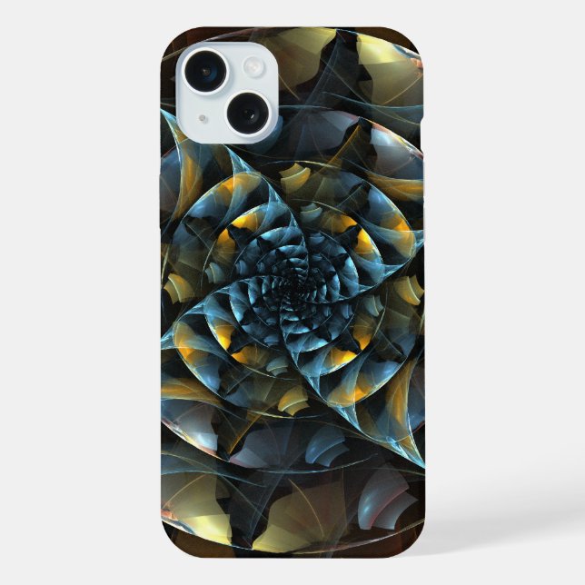 Pinwheel Abstract Art iPhone Case (Back)