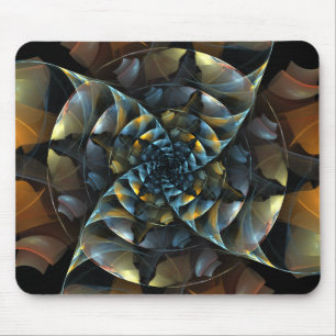 Pinwheel Abstract Art Mousepad