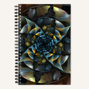 Pinwheel Abstract Art Notebook