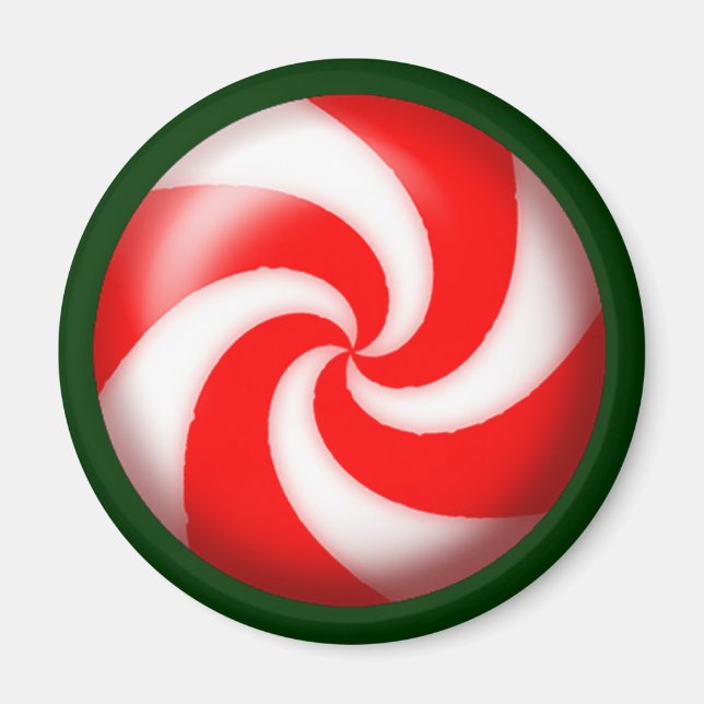 PINWHEEL CANDY by SHARON SHARPE Magnet (Front)