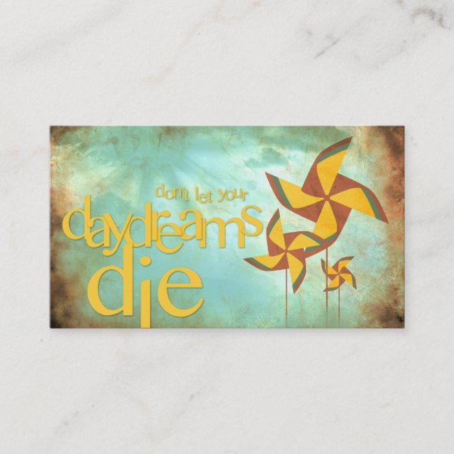pinwheel daydreams business card (Front)