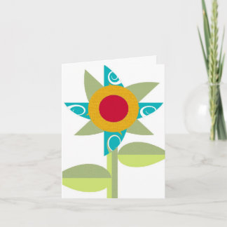 Pinwheel Flower Card