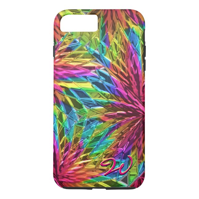 Pinwheel Glass Art 1 Case-Mate iPhone Case (Back)
