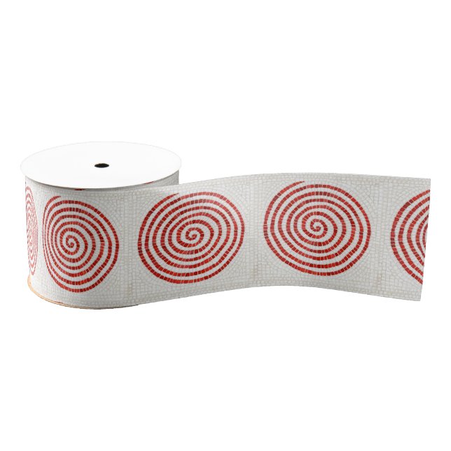 PINWHEEL MOSAIC 3" Wide Grosgrain Ribbon (Spool)