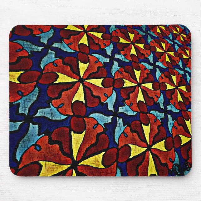 Pinwheel Mouse Pad (Front)