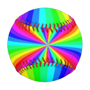 PINWHEEL RAINBOW BASEBALL